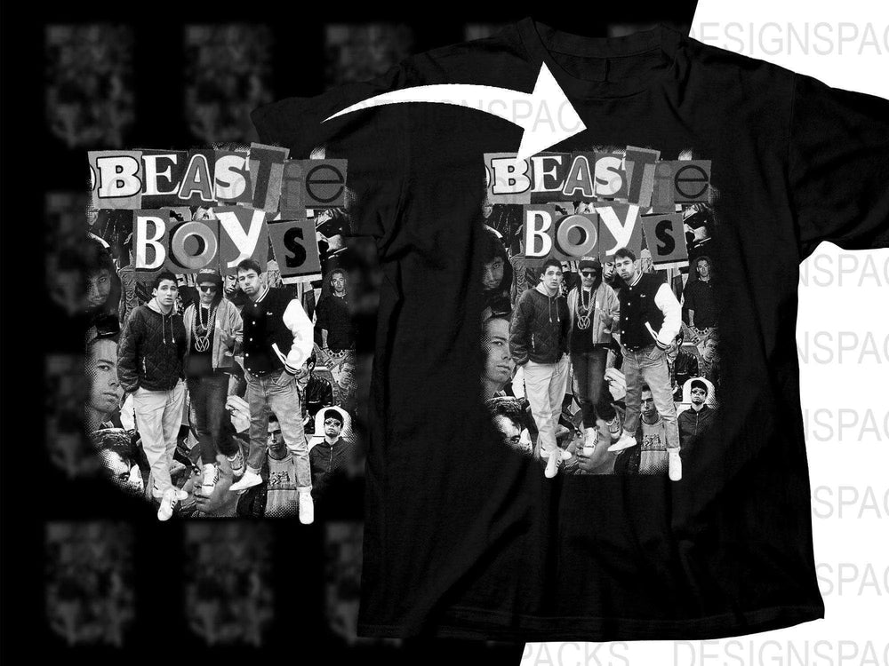 Iconic Beastie Boys Music Bootleg Graphic Png Digital Download