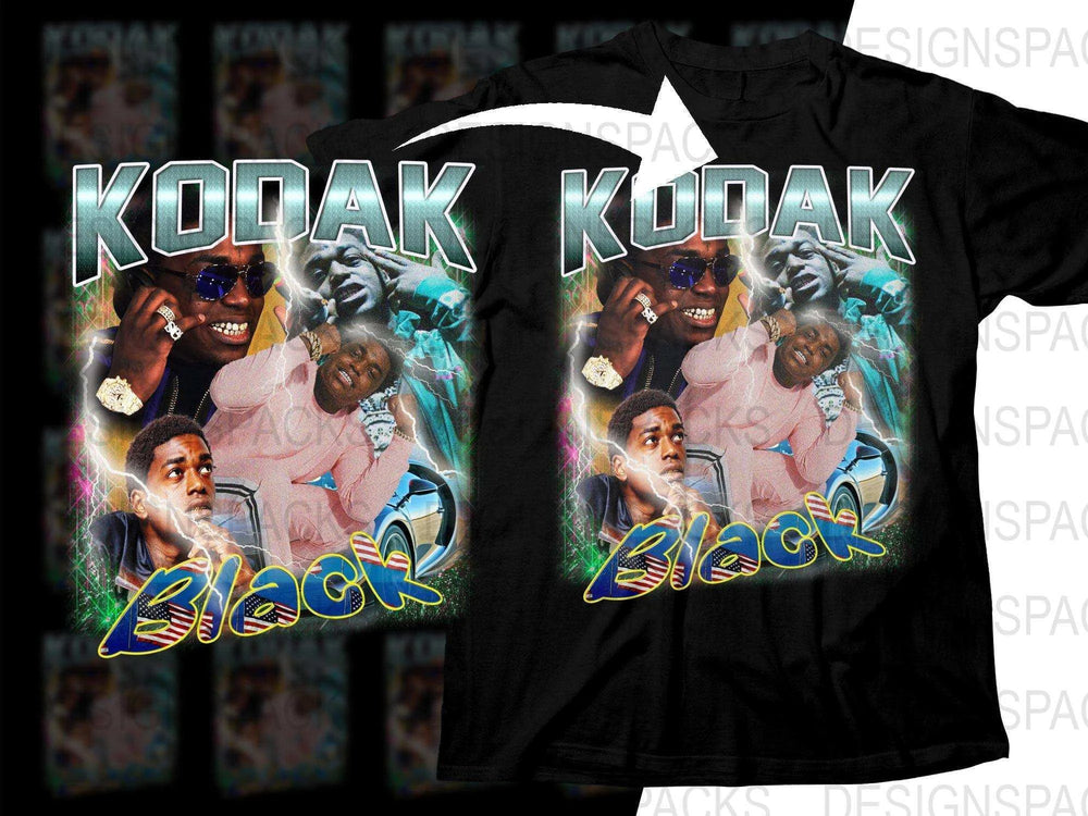 Iconic Cultural Remix Bootleg Music Kodak Black Png Digital Download