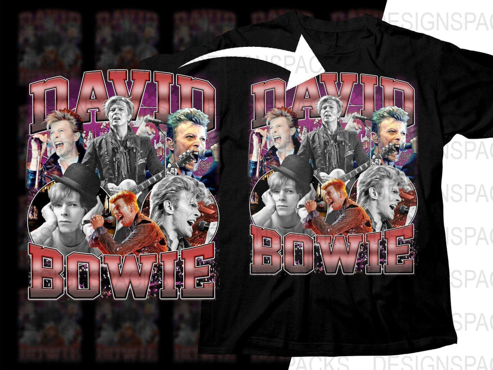 Iconic David Bowie Bootleg Music Bootleg Png Digital Download
