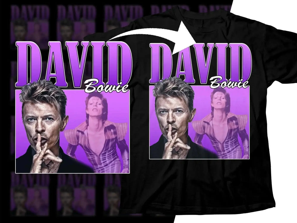 Iconic David Bowie Png Digital Download