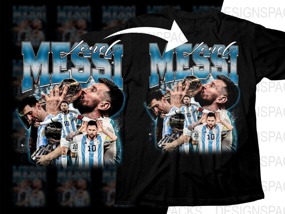 Iconic Football Legend Graphic Print Soccer Png Digital Download