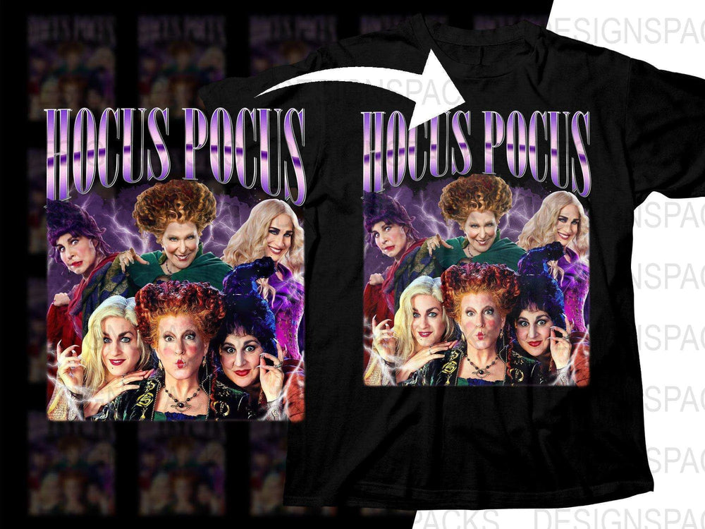 Iconic Hocus Pocus Characters Halloween Movie Png Digital Download