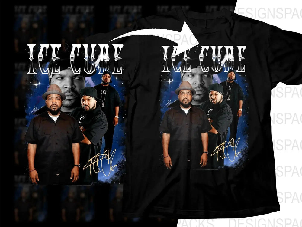 Iconic Ice Cube Graphic Art Design Png Digital Download