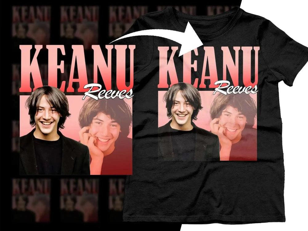 Iconic Keanu Reeves Smiling Png Digital Download