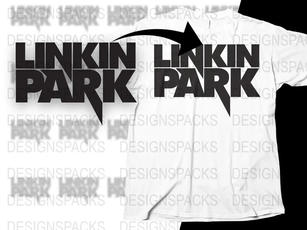 Iconic Linkin Park Logo Graphic Rock Band Png Design Digital Download