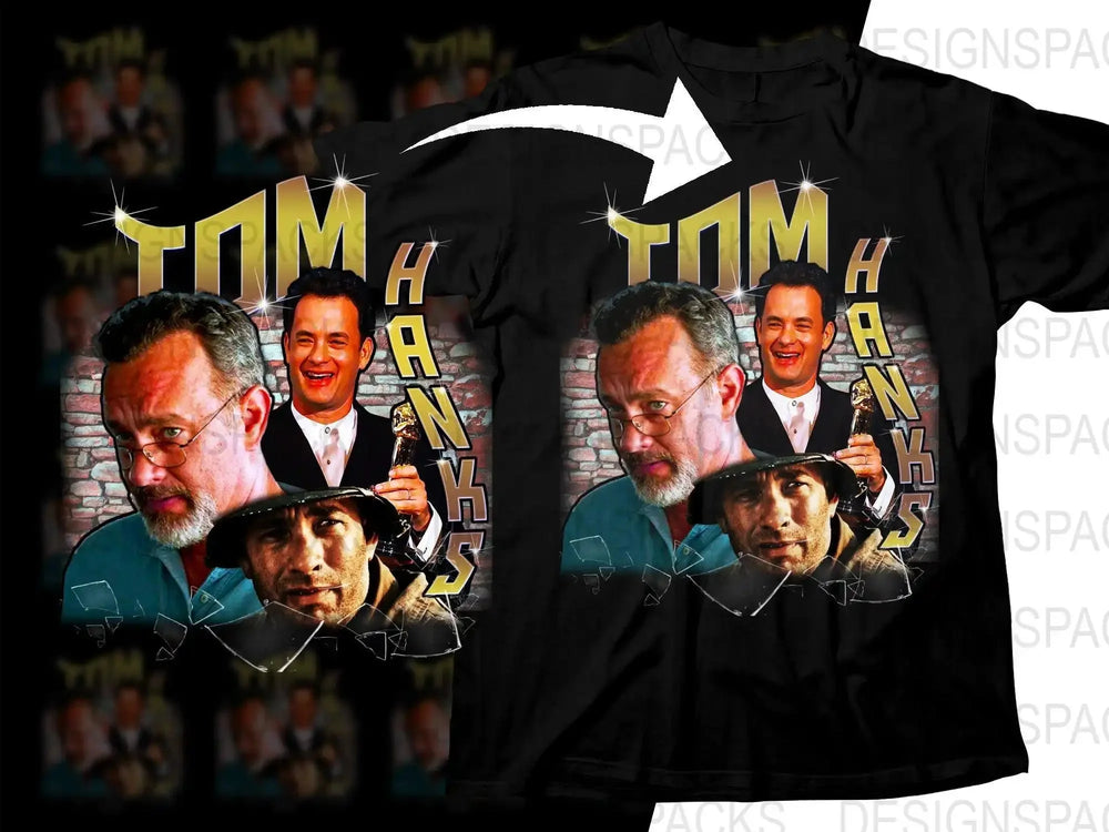 Iconic Tom Hanks Bootleg Bootleg Png Digital Download