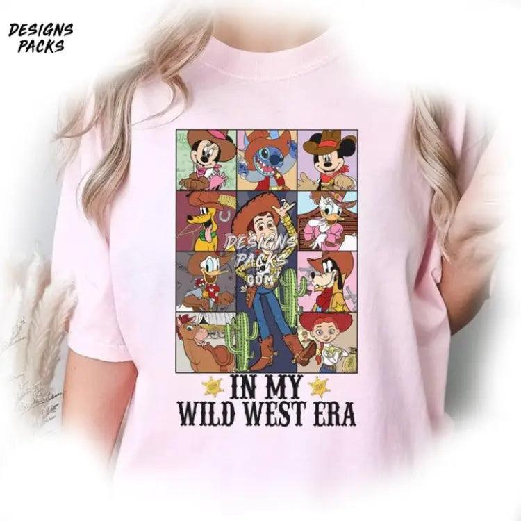 In My Wild West Era Western Cowboy Cartoon Toy Story Eras Tour Png Design