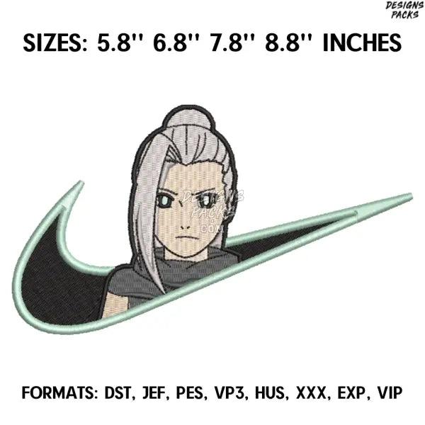 Ino Yamanaka Embroidery Design File/ Naruto Anime Embroidery Design/ Machine  Design Pes Dst. Nike Ino embroidery