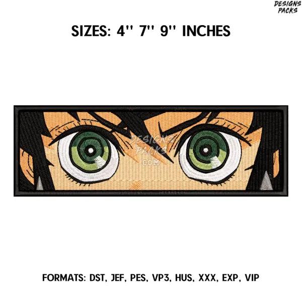 Inosuke Hashibira Embroidery Design File, Kimetsu no yaiba Anime, Machine Embroidery Design, Demon Slayer Embroidery