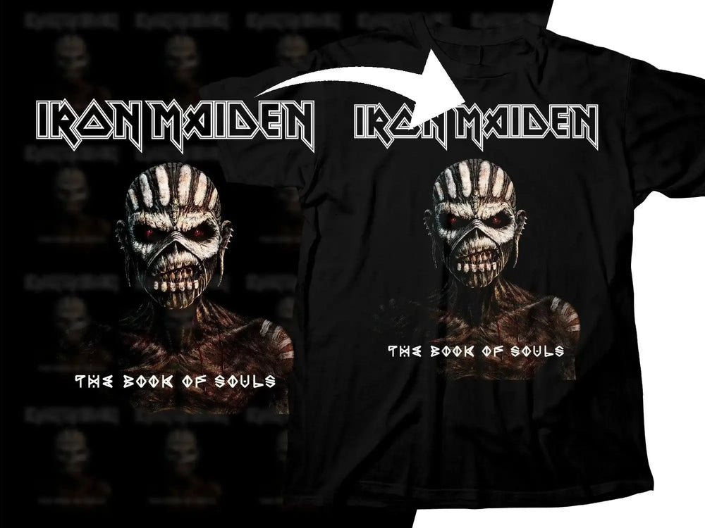 Iron Maiden The Book Of Souls Rock Png Halftone Digital Download