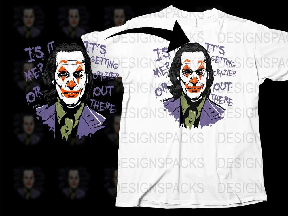 Is It Me Or Is It Getting Crazier Png Digital Download