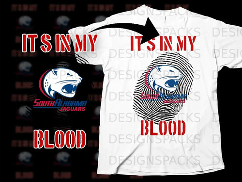 South Alabama Jaguars It's In My Blood Shirt