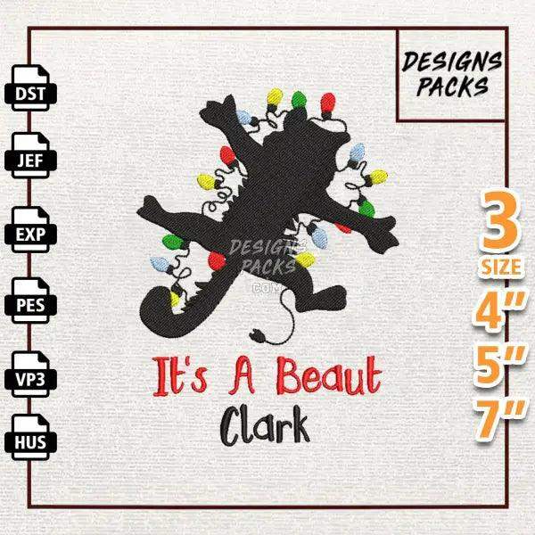 It's A Beaut Embroidery Design