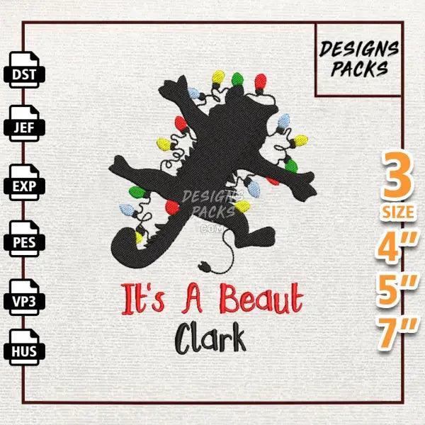 It's A Beaut Embroidery Design