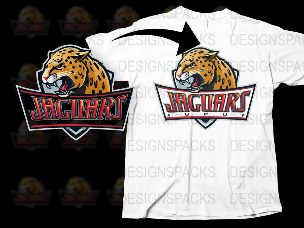 IUPUI Jaguars College Football Png Digital Download