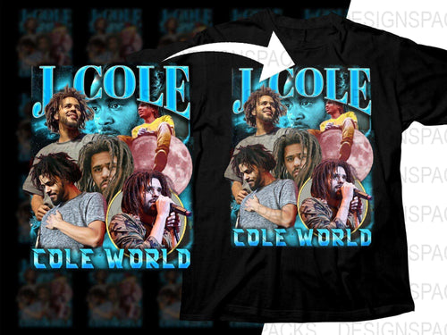 J. Cole Bootleg Graphic Cole World Music Bootleg Png Digital Download