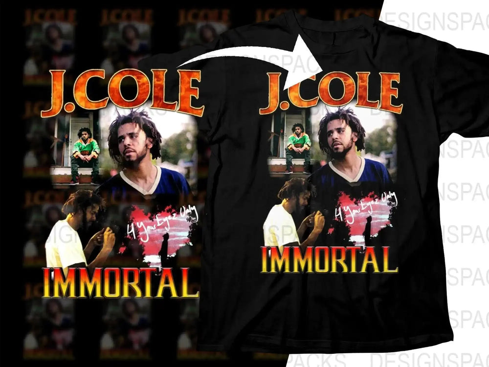 J. Cole Immortal For Your Eyez Only Png Digital Download