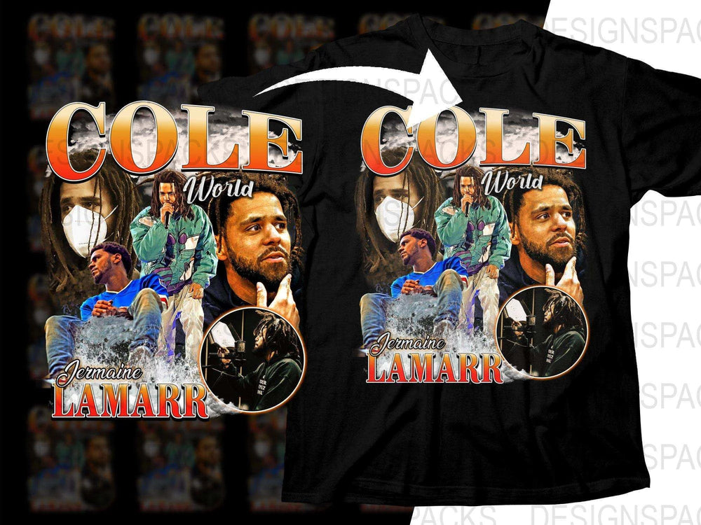 J. Cole Jermaine Lamarr Featured Cole World Montage Png Digital Download