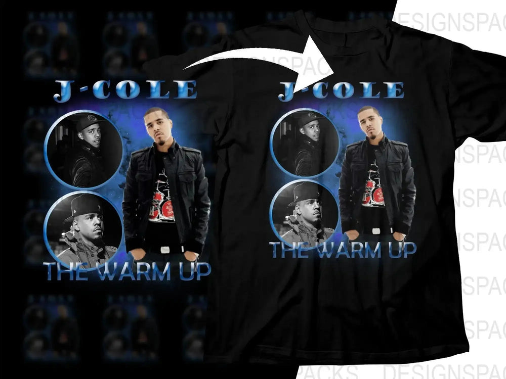 J. Cole The Warm Up Album Cover Art Png Digital Download