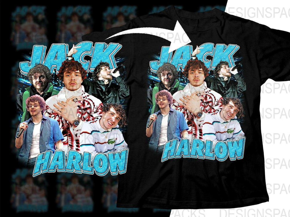 Jack Harlow Music Bootleg Graphic Art Png Digital Download