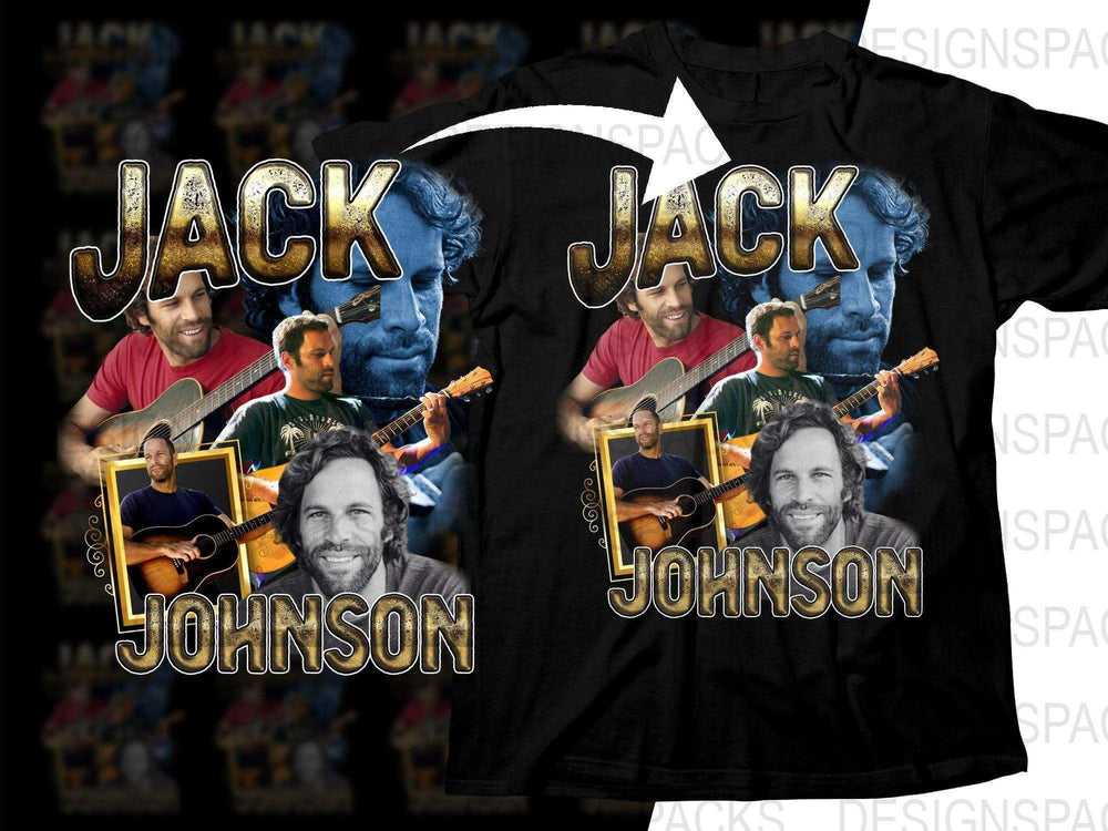 Jack Johnson Bootleg Retro Music Bootleg Png Digital Download
