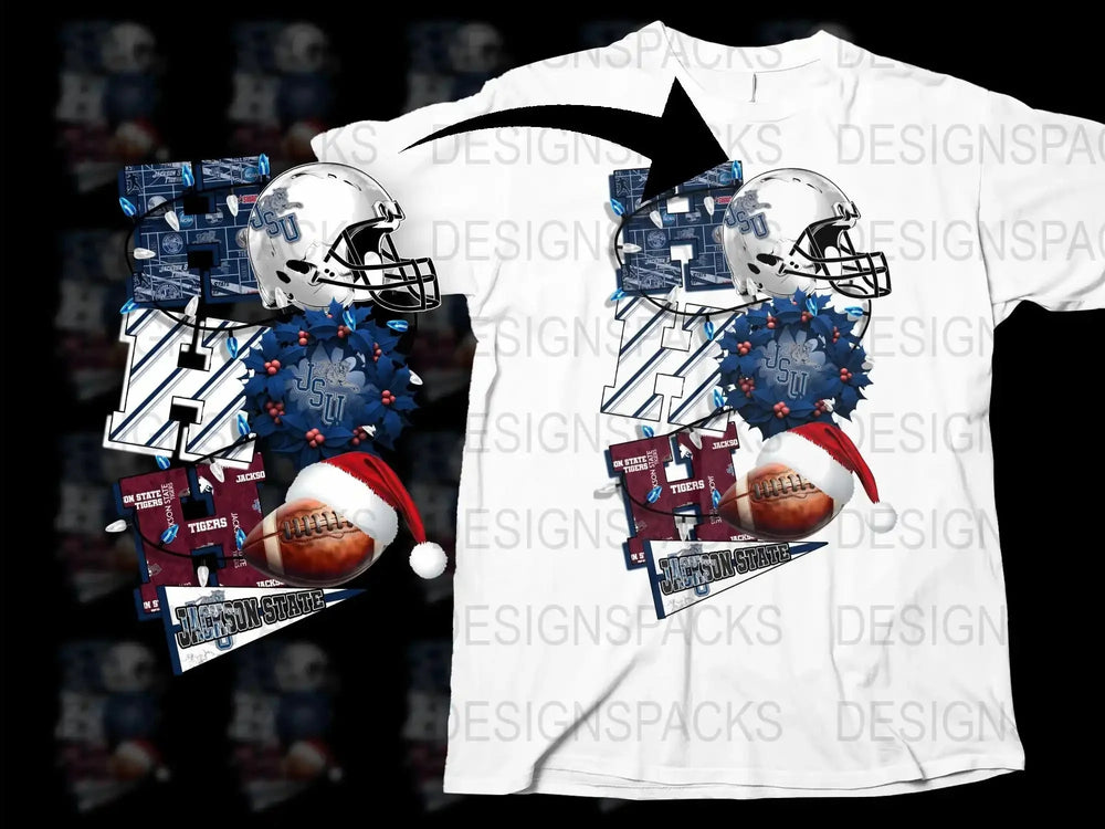 Graphic Football T-Shirt Unisex, Patriotic Print, Sports Fan Apparel, White Tee with Helmet Design, Casual Athletic Wear