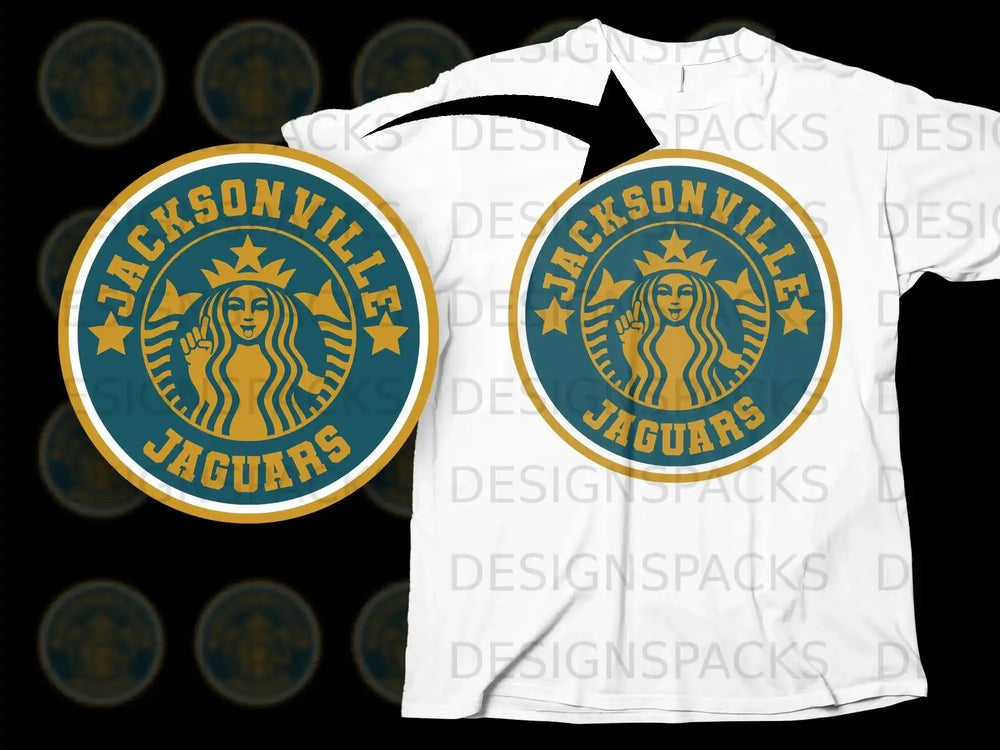 Jacksonville Jaguars Unique Logo T-Shirt Product