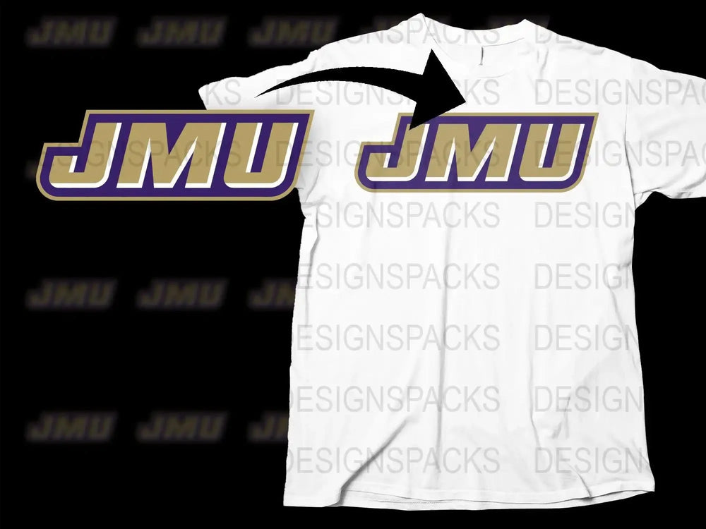 James Madison Dukes College Football Png Digital Download