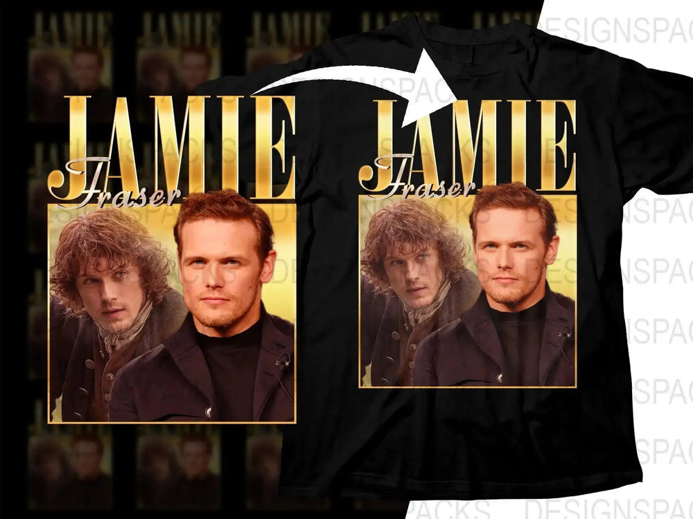 Jamie Fraser Character Movie Png Digital Download