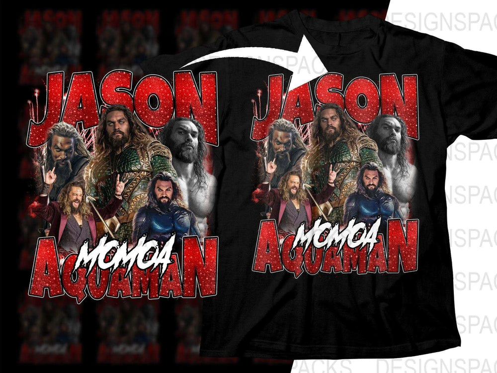 Jason Momoa Aquaman Bootleg Fan Png Digital Download