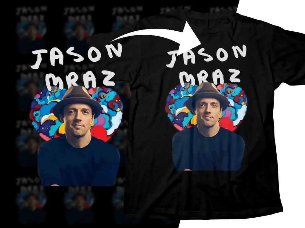Jason Mraz Artistic Colorful Png Digital Download