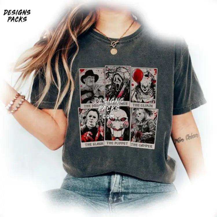 Jason Voorhees Horror Tarot Cards Michael Myers Png Design