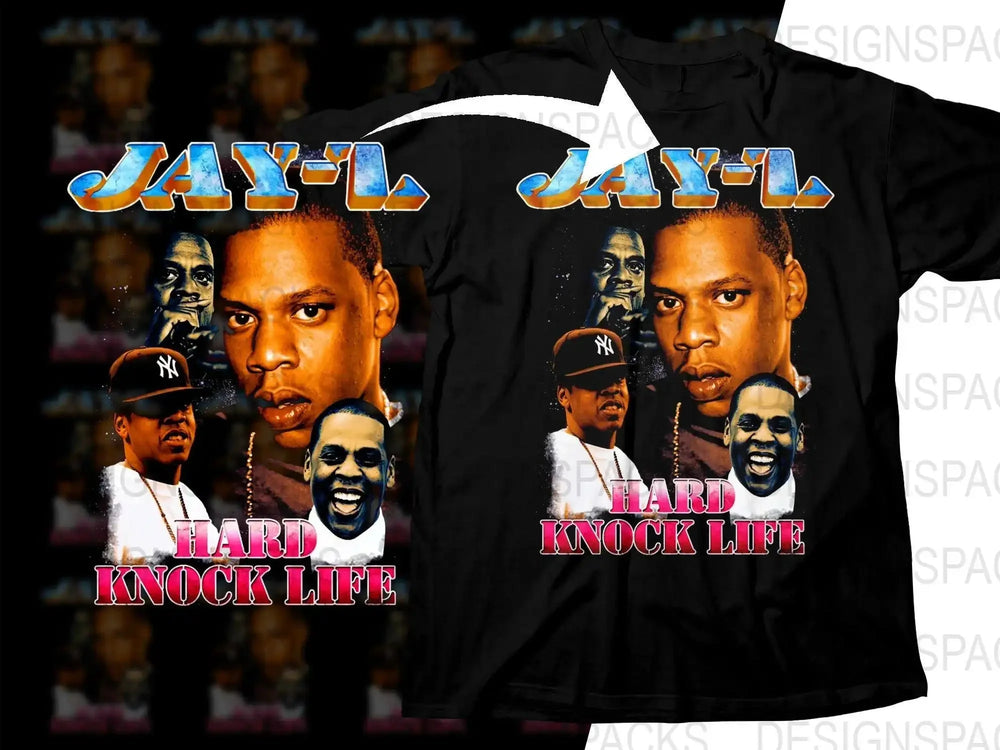 Jay-Z Hard Knock Life Album Cover Art Graphic Png Digital Download