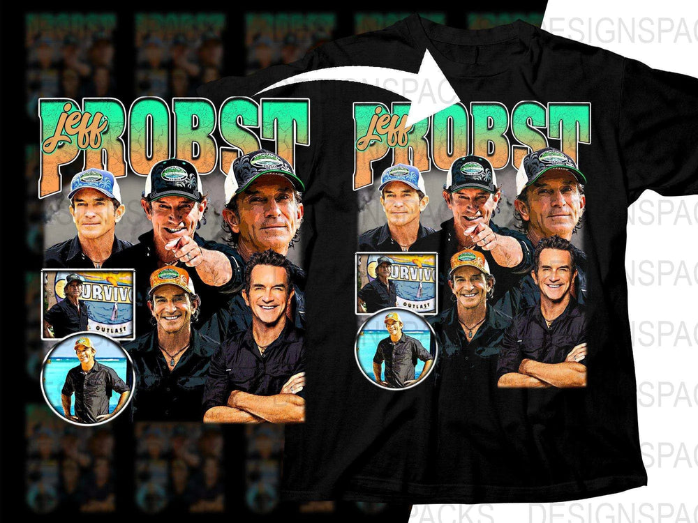 Jeff Probst Survivor Outlast Bootleg Png Digital Download