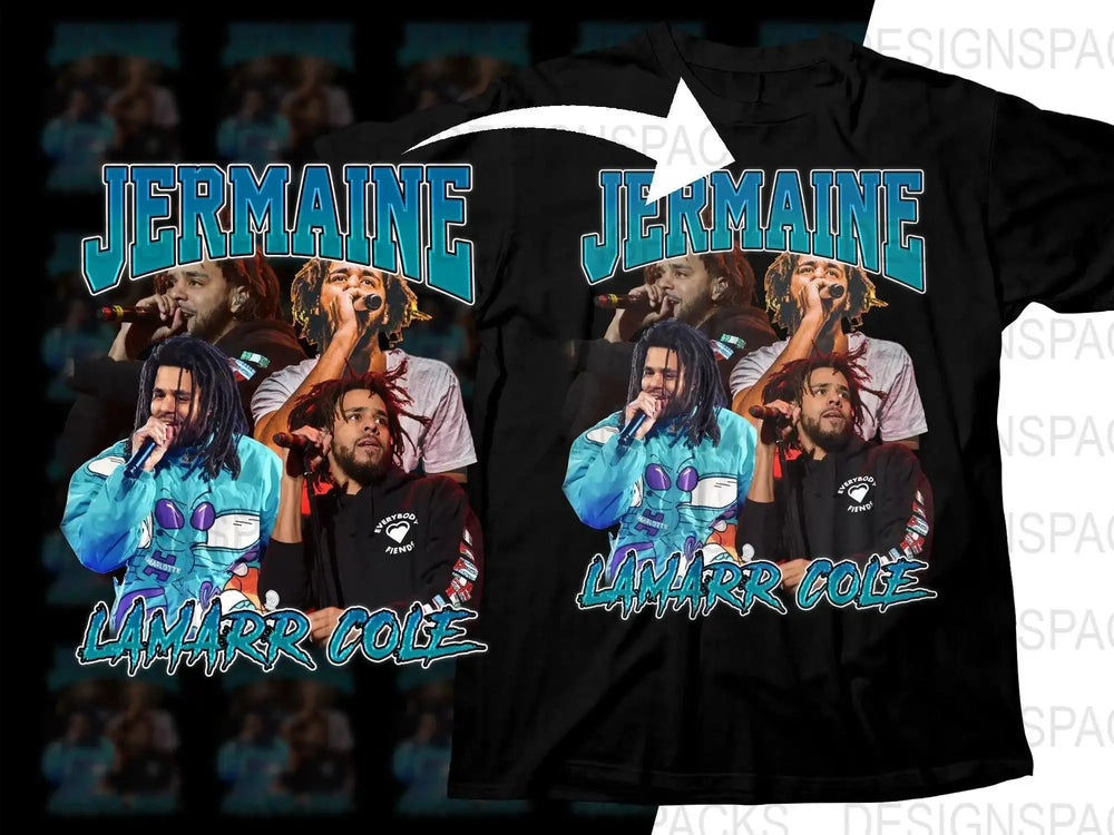 Jermaine Lamarr Cole Iconic Bootleg Music Png Digital Download