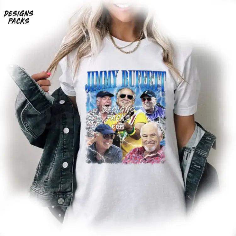 Jimmy Buffett Fan Png Design