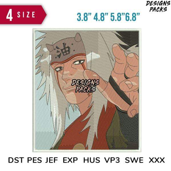 Anime character DTF/DTG design bundle in 4 sizes, print-ready PNG SVG for embroidery & tumblers