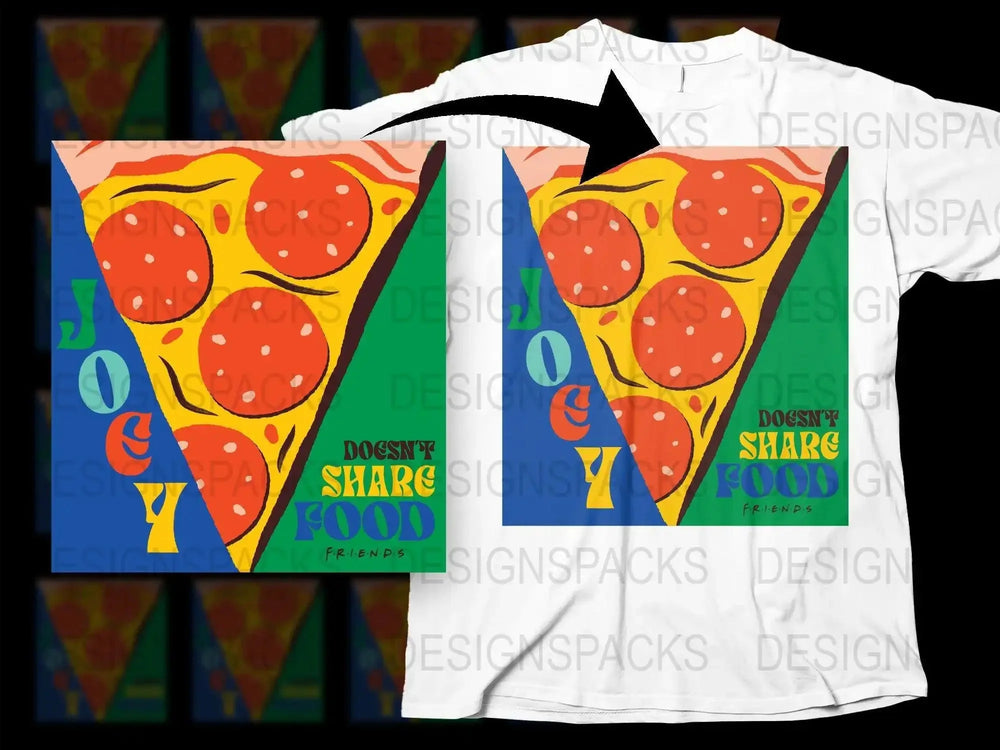 Joey Doesn't Share Food Png Digital Download