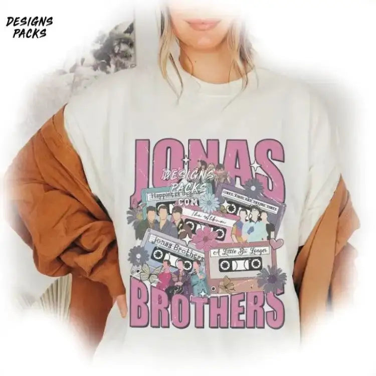 Jonas Brothers Band Tour Png Design