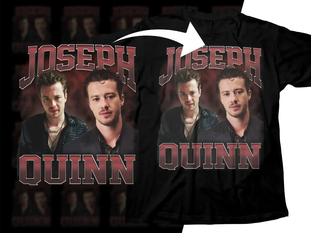 Joseph Quinn Graphic Fan Tribute Png Digital Download