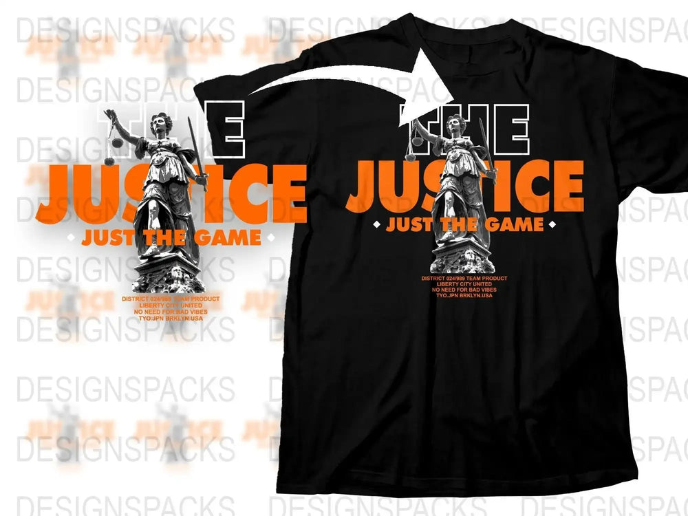 Justice Just the Game Liberty City United Png Digital Download