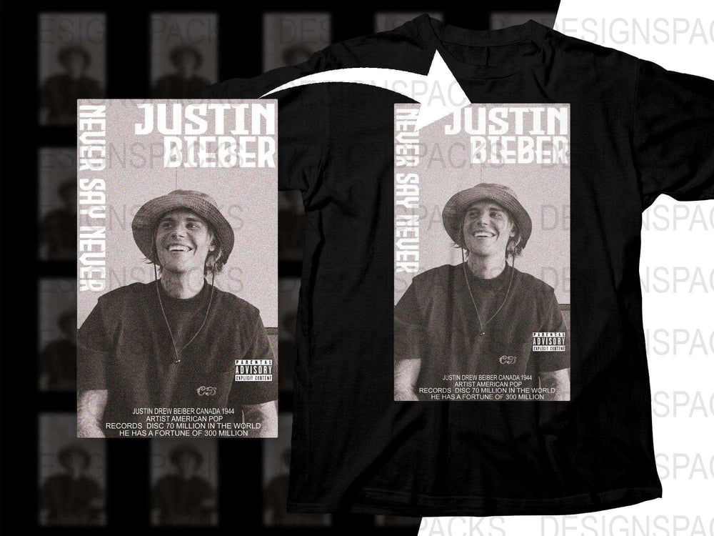 Justin Bieber Never Say Never Music Bootleg Png Digital Download