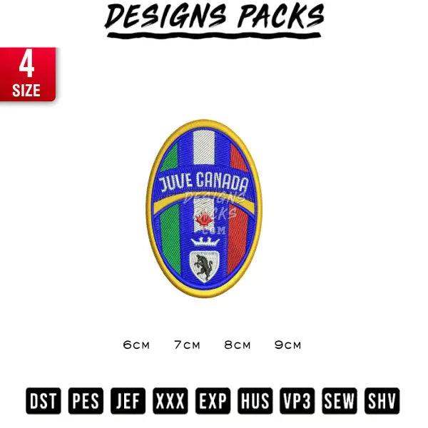 Juve Canada Embroidery Design 
