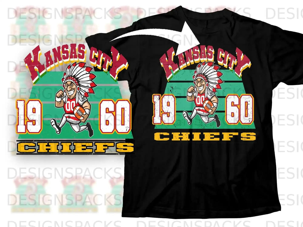 Kansas City Chiefs 1960 Vintage Style Shirt