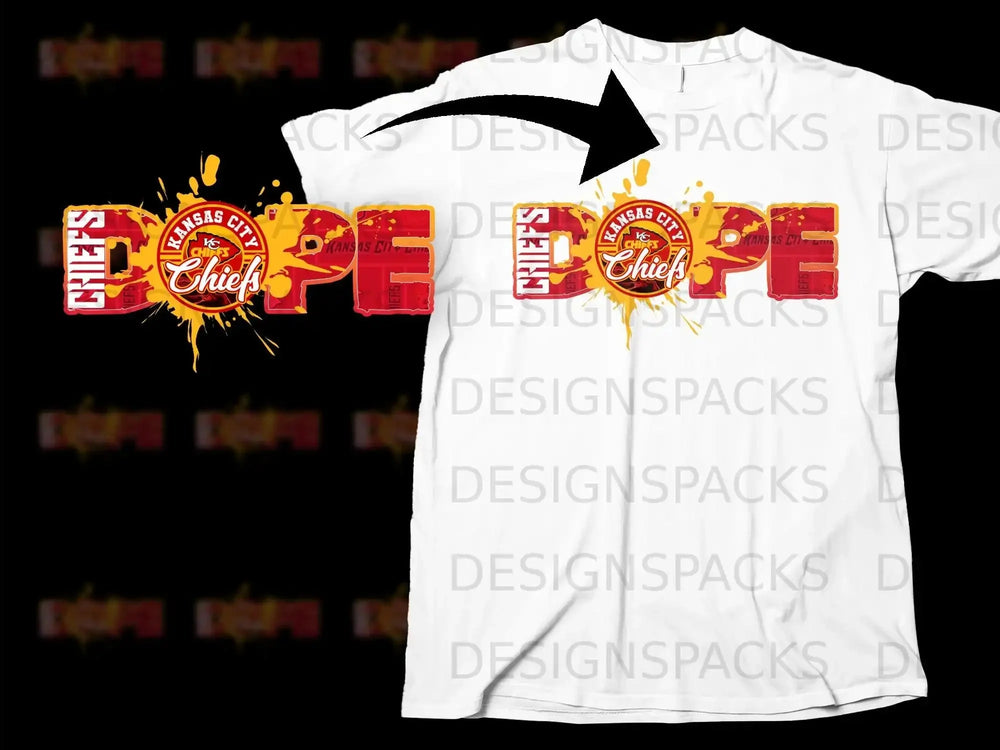 Kansas City Chiefs Dope Graphic Design Shirt