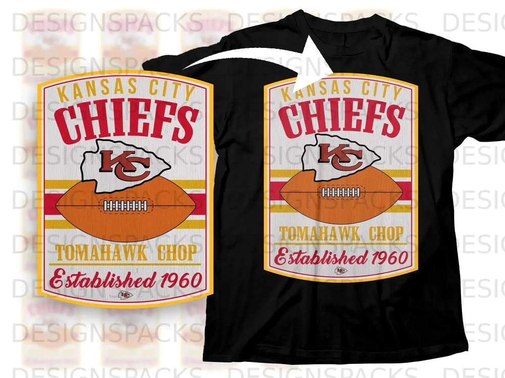 Kansas City Chiefs Tomahawk Chop Established 1960 Shirt