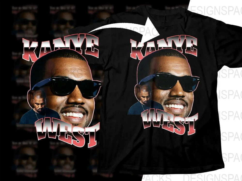 Kanye West Artwork Large Print Graphic Png Digital Download
