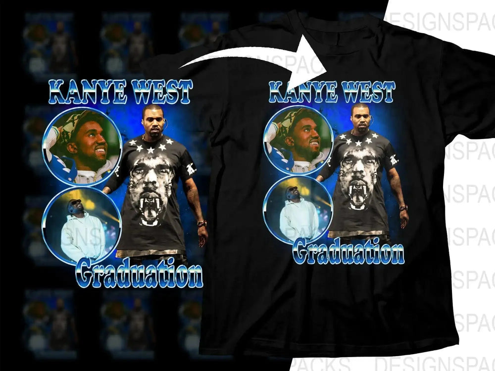 Kanye West Graduation Album Graphic Png Digital Download