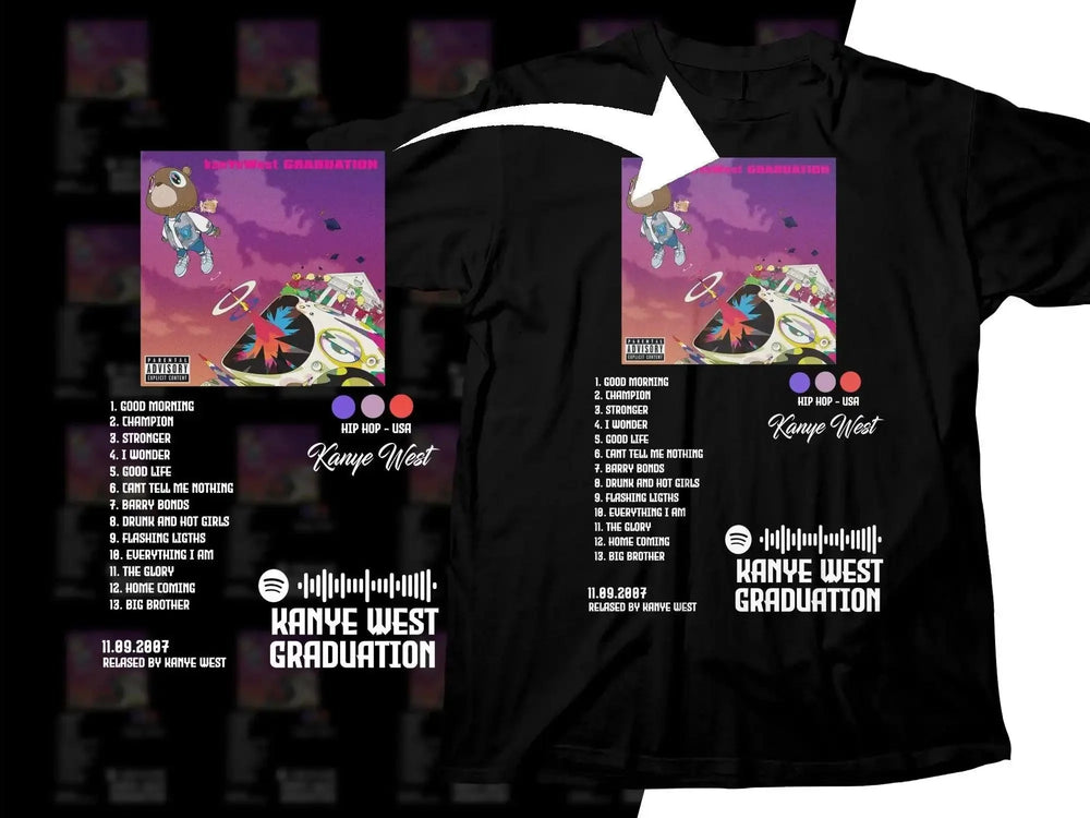 Kanye West Graduation Digital Album Cover Art Poster