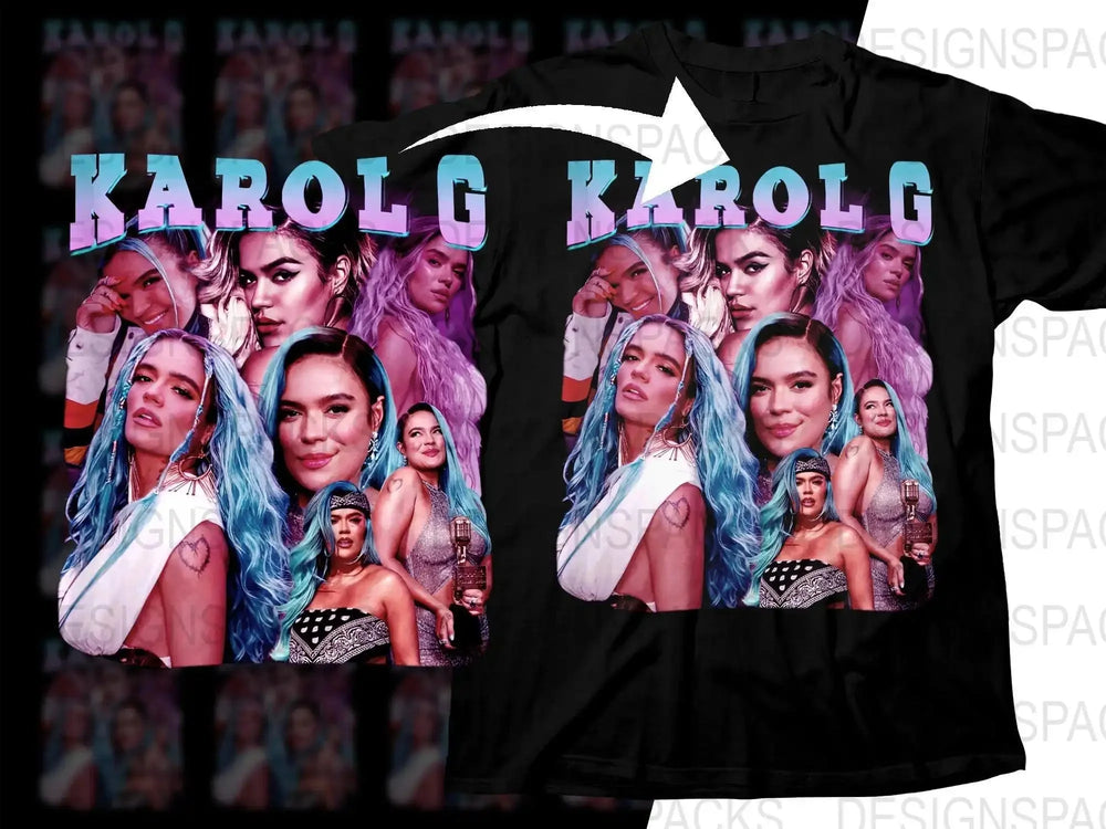 Karol G Inspired Graphic Bootleg Music Bootleg Png Digital Download
